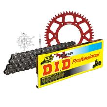 Chain set DID Alu 520 / 116 Clip lock red