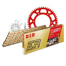 Kettingset DID Alu 520ERT2 / 116 Clipsluiting rood voor Honda CRF R RX 450 ccm Bj. 2017 - 2020