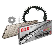 Jeu de chaînes DID acier 525ZVM-X2 / 108 Serrure à rivet