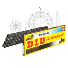Jeu de chaînes DID Alu 520NZ / 110 Serrure à clipser noir