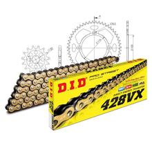 Řetězová sada DID Alu 428VX / 124 karabina černá