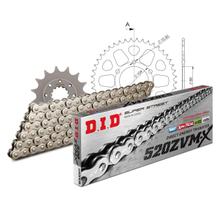 Set di catene DID Alu 520ZVM-X / 114 Senza fine nero