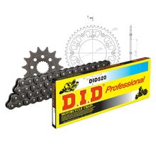 Set di catene DID Stealth 520 / 114 Blocco della clip oro