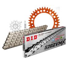 Řetězová sada DID Alu 520ZVM-X / 118 nekonečná oranžová