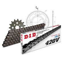 Kit de Corrente DID Alu 420V / 126 com Fecho Clip para Honda CR R 80 ccm Ano 1996 - 2002