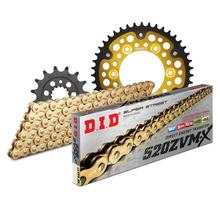 Juego de cadenas DID Stealth 520ZVM-X / 108 Sin fin oro