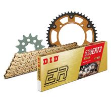 Řetězová sada DID Stealth 520ERT2 / 114 s karabinkou zlatá