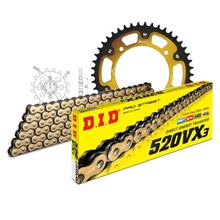 Kettensatz DID Stealth 520VX3 / 102 Endlos gold