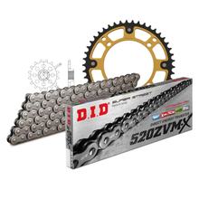 Kettensatz DID Stealth 520ZVM-X / 110 Nietschloss gold
