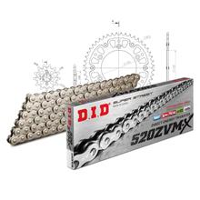 Juego de cadenas DID Stealth 520ZVM-X / 108 Cerradura de remache oro
