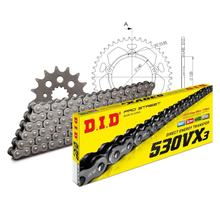 Set di catene DID Alu 530VX3 / 116 Senza fine nero