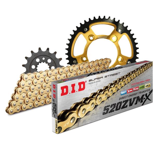 Chain set DID Stealth 520ZVM-X / 104 endless gold