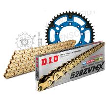 Set di catene DID Stealth 520ZVM-X / 114 Senza fine blu