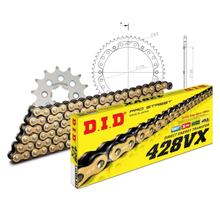 Jeu de chaînes DID Stealth 428VX / 134 Serrure à clipser or