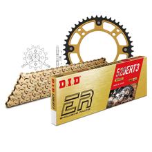 Juego de cadenas DID Stealth 520ERT2 / 114 Cierre de clip oro