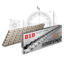 Kettingset DID Stealth 520ZVM-X / 110 Endlos rood