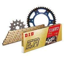Kit de Corrente DID Stealth 520ERT3 / 112 Fecho Clip (Castelo) Laranja