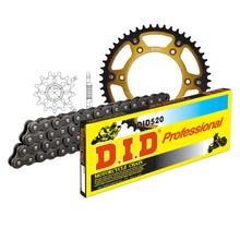 Set di catene DID Stealth 520 / 110 Blocco della clip oro