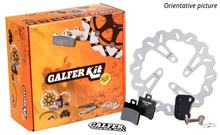 Kit de freno Galfer Galfer KG007WFS Oversize delantero