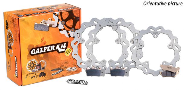 Galfer KG7023F voor- en achterremset