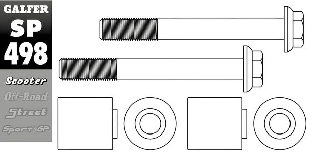 Klemmenadapter Galfer SP498