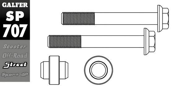 Klemmenadapter Galfer SP707