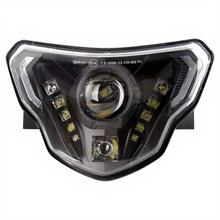 Scheinwerfer LED "Shadow Blade" Flashtec passend für BMW G 310 R / GS Bj. 2016-2021 mit E-Prüfzeichen - Hauptscheinwerfer