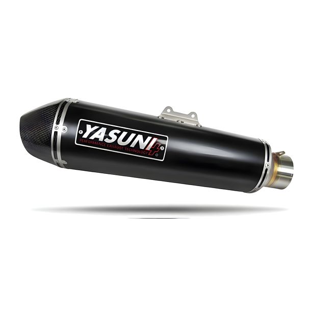 Endschalldämpfer Yasuni mit Zulassung, Carbon schwarz für 4T