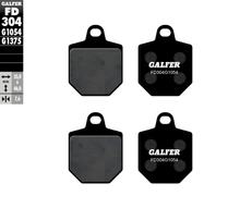 Remblokken Galfer FD304G1054 Halfmetaal voor, HM CRE 2 Motard X, KTM SMR Racing Supermoto SX 4 Derapage RR CRM F Competition 50 - 570 ccm