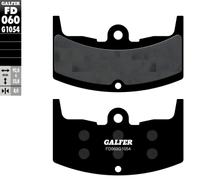 Pastiglie dei freni Galfer FD060G1054 Semi-metallo anteriore per Honda CBX Custom MVX NV C VT E F FD 250 / 400 ccm Anno 1983 - 1997