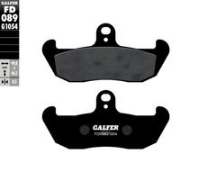 Pastilhas de Freio Galfer FD089G1054 Semi-Metal frente para Aprilia RX M, Gilera RC R Top Rally XR2 XRT Husqvarna CR 2 Tuareg Wind TC TE CPI Bravo Yamaha TDR