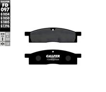Bremsbeläge Galfer FD097G1054 Semi-Metall vorne für Yamaha YZ 80 / 85 ccm Bj. 1986 - 2023