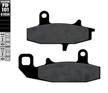 Remblokken Galfer FD101G1054 Halfmetaal voor, Suzuki DR Big S R RS Dakar 650 - 800 ccm Jaar 1988 - 1995