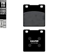 Remblokken Galfer FD111G1054 Halfmetaal voor, Suzuki GSX ET EV 550 ccm Jaar 1987 - 1988
