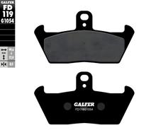 Pastiglie dei freni Galfer FD119G1054 Semi-metallo anteriore per Cagiva Mito EV Tamanaco Super City Freccia 125 / 600 ccm