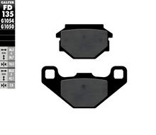 Pastilhas de Freio Galfer FD135G1054 Semi-Metal frente para Suzuki LT H W EF S WDX F4 E Quadrunner R Quadracer SK SL 250 ccm