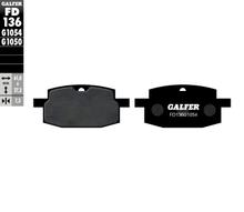 Remblokken Galfer FD136G1054 Halfmetaal voor, Adly Cat GTA D Jet Pista, Italjet Yankee Yamaha Target PGO PMX MBK Booster Peugeot V-Click Jog Big Max R