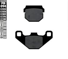 Bremsbeläge Galfer FD094G1050 Semi-Metall SCOOTER vorne für Aeon Regal, Keeway Pixel Siamoto Top Racing TGB F409 Hyosung Super Cab Kawasaki KDX KMX