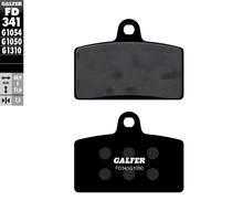 Remblokken Galfer FD341G1050 Halfmetaal SCOOTER voor, Blata Enduro Supermoto, Derbi GPR Nude Racing Rieju RS-3 LC NKD Pro Motorhispania MH10 MH7 KN2 RX