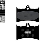 Remblokken Galfer FD085G1050 Halfmetaal SCOOTER voor, Benelli Devil Spring, Gilera MX 1 MXR SP01 50 - 125 ccm Jaar 1988 - 1995