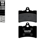 Remblokken Galfer FD151G1050 Halfmetaal SCOOTER voor, Cagiva Prima 3-6V Super City 50 / 80 ccm Jaar 1992 - 1994