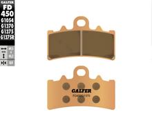 Remblokken Galfer FD450G1370 Gesinterd metaal STREET voor, KTM Duke RC, Husqvarna Vitpilen Svartpilen Adventure 125 - 457 ccm Jaar 2011 - 2025