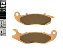 Pastiglie dei freni Galfer FD409G1396 Metallo sinterizzato OFFROAD anteriore per AJP PR5 Enduro Extreme, Honda CRF L Rally 125 - 300 ccm Anno 2011 - 2024