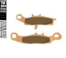 Remblokken Galfer FD204G1396 Gesinterd metaal OFFROAD voor, Kawasaki KX, Suzuki RM L 85 ccm Jaar 2004 - 2023