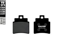Pastilhas de Freio Galfer FD275G1054 Semi-Metal para frente SYM Voyager Cruisym i Joymax EVO i i i, Kymco Grand Dink 125 - 300 ccm