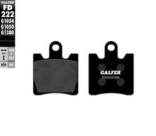 Pastilhas de Freio Galfer FD222G1054 Semi-Metal frente para Kawasaki Epsilon SC, Suzuki AN Burgman SYM GTS EVO i 250 / 400 ccm