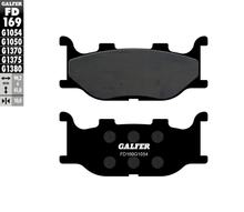 Pastilhas de Freio Galfer FD169G1054 Semi-Metal frente para Italjet Jupiter, MBK Skyliner Yamaha SR XV Virago S YP Majesty 250 / 400 ccm