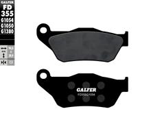 Pastilhas de Freio Galfer FD355G1054 Semi-Metal frente para Yamaha FZS, MBK Cityliner i.e Skycruiser XC Majesty S YP X-Max 125 / 250 ccm