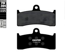 Remblokken Set Galfer 2x FD384G1054 Halfmetaal voor, MV Agusta Brutale S F4 750 ccm Jaar 1999 - 2005