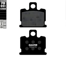 Remblokken Set Galfer 2x FD051G1054 Halfmetaal voor, Yamaha RD LC XJ XV L C Virago 250 - 1100 ccm Jaar 1978 - 1989